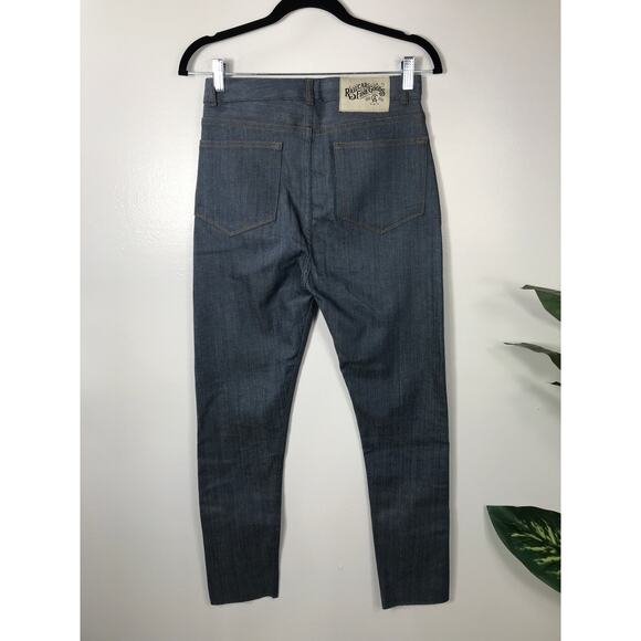 Railcar Fine Good Womens Monrovia Made USA Selvedge Raw Denim Jean Vixen Skinny - Picture 4 of 13